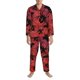 thumbnail image 3 of Fotbe Bats And Spiders Pijama de Hombre con Estampado de Manga Larga, Conjunto de 2 Piezas, Ropa de Dormir Suave y Cómoda con Bolsillos-X-Large, 3 of 7