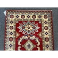 thumbnail image 3 of Kazak Red 3X4 Handmade Wool Rug # 12587, 3 of 6