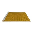 thumbnail image 2 of Ahgly Company Machine Washable Indoor Rectangle Abstract Yellow Contemporary Area Rugs, 5' x 8', 2 of 4