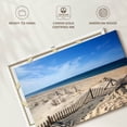thumbnail image 6 of Elephant Stock Provincetown Beach Wall Art - Horizontal Canvas Wall Art - Living Room Wall Decor - Beach Canvas - Beige And Blue Decor - 45" x 30", 6 of 8