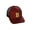 Burgundy Black White Gold, variant on Structured Trucker Mesh Hat Custom Colors Letter B Initial Baseball Mid Profile