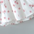 thumbnail image 5 of FRSASU Toddler Kid Baby Girl Cherry Printed Princess Dress+Hat Outfits Set Clothes, 5 of 9