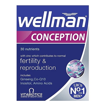 Wellman Conception Tablets 30 Capsules