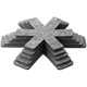 thumbnail image 1 of 20 Pot Pan Protectors, 5 Sizes of Gray Felt Pan and Pan Separator Pads, Non-Slip Pan Divider Pads, 1 of 5