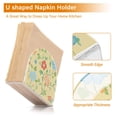 thumbnail image 5 of Yayeee Napkin Holder for Table Kitchen Paper Tissue Organization, Colorful Flower, 5 of 8