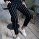thumbnail image 1 of Pantalones largos para hombre, pantalones a rayas personalizados, pantalones de pierna corta con bolsillos atados, pantalones de traje, pantalones pitillo, leggings, pantalones casuales, pantalones pa, 1 of 3