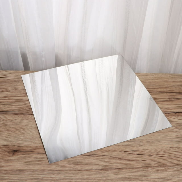 FUTUREORYY 4pcs Waterproof Stick on Mirror for Interior Decor in Dressing Room and Gym