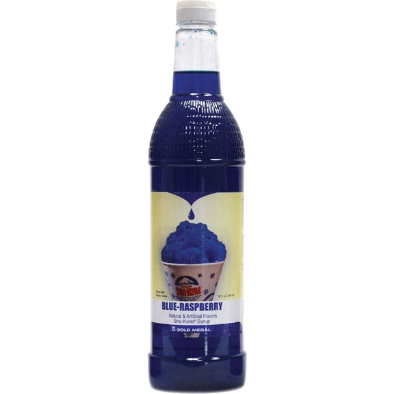 Sno-Kone Blue Raspberry Snow Cone Syrup - Ready to Use - 25 Oz Bottle