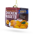 thumbnail image 2 of Chicken Nuggets Box Glass Christmas Ornament, 2 of 4