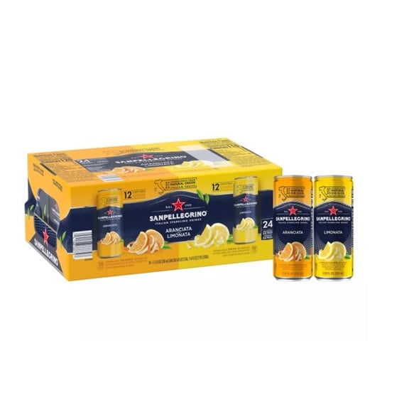 S.Pellegrino Sparkling Drink Variety Pack (11.15 fl. oz., 24 pk.)
