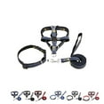 thumbnail image 4 of Maoww Dog Leash Harness Adjustable Leash Set Denim Dog Leash Collar for Small Medium Large Dog Daily Training Walking Running, 4 of 4
