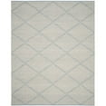 thumbnail image 3 of SAFAVIEH Montauk Bailey Geometric Diamond Cotton Area Rug, Light Blue, 5' x 8', 3 of 8
