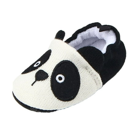

Unisex Crib Shoes Knitted Casual Prewalker Panda 11cm