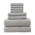 thumbnail image 2 of ufehgfjh 8 Pcs Bath Towels Set for Bathroom Thick Soft Absorbent Towel Set Of 8 Household Wash Face Gift Towel, 2 of 5