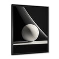 thumbnail image 2 of Designart "Cream Bowling Encounter" Bowling Picture Framed Wall Art Prints, 2 of 5
