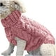 2022 TIMIFIS Dog Sweater Dog Vêtements d'Hiver Fashiom Animaux de Compagnie Solide Hiver Dog Sweater Tricoté Chaud Sans Manches Vêtements pour Animaux de Compagnie – image 2 sur 6