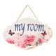 thumbnail image 4 of Letreros de Puerta Personalizados en Plques F / home Letrero de Puerta de Bienvenida, 4 of 9