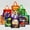 Assorted, variant on Wrapables Non-Woven Reusable Halloween Trick or Treat Bags with Handles for Parties, Gifts, Candy and Treats (Set of 8), Assorted