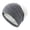 Gray, variant on Zwiiyzr Beanie Hats For Men Women Fleecet Winter Hats For Men Women Black