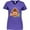 Purple, variant on Inktastic Gingerbread House Christmas Women's V-Neck T-Shirt