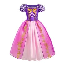 WIBACKER 3-8Y Girls Princess Dress Up For Birthday Party Halloween Christmas Costume Performance Cosplay Dresses for Kids