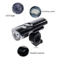 thumbnail image 4 of Miangastore Battery Operated Waterproof Bike Head Light Front Light Lamp Waterproof LED Cycling Road Light Handlebar Warning Flashing Lamp Flashlight for Mountain Bike, 4 of 6
