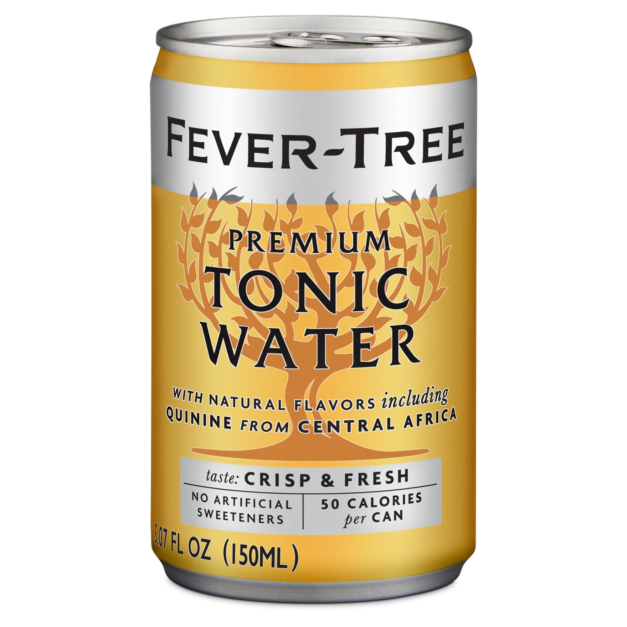  Fever-Tree Premium Indian Tonic Water Cans 8 x 150ml : Grocery  & Gourmet Food