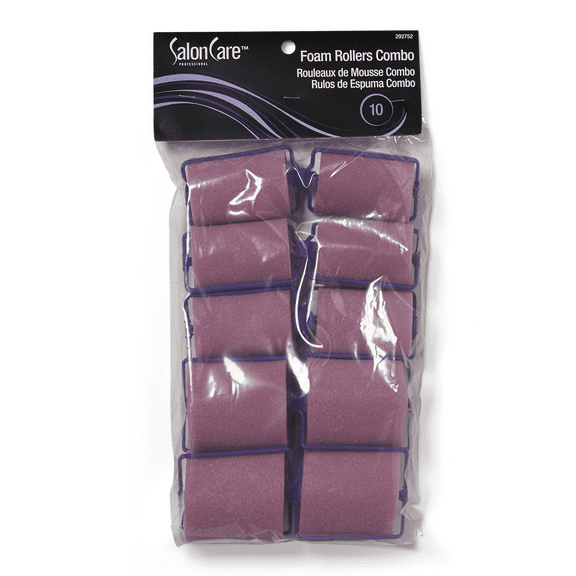 Salon Care Foam Roller Combo 10 count