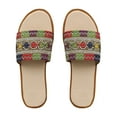 thumbnail image 2 of Cameland Large Size Small Fragrant Pearl Flat Slippers Fashionable Versatile Female Celestial Style Fish Mouth Shoes, 2 of 3