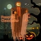 thumbnail image 4 of Adorno colgante de cabeza de calabaza con luz verde Wosthever decoración para fiesta de Halloween, 4 of 6