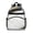 Black and Gold Marble Pattern, variant on Blue and Gold Marble Pattern Cute School Backpack Bag for School with Padded Back and Adjustable Shoulder Straps 15.25"x11.5"x5.25"