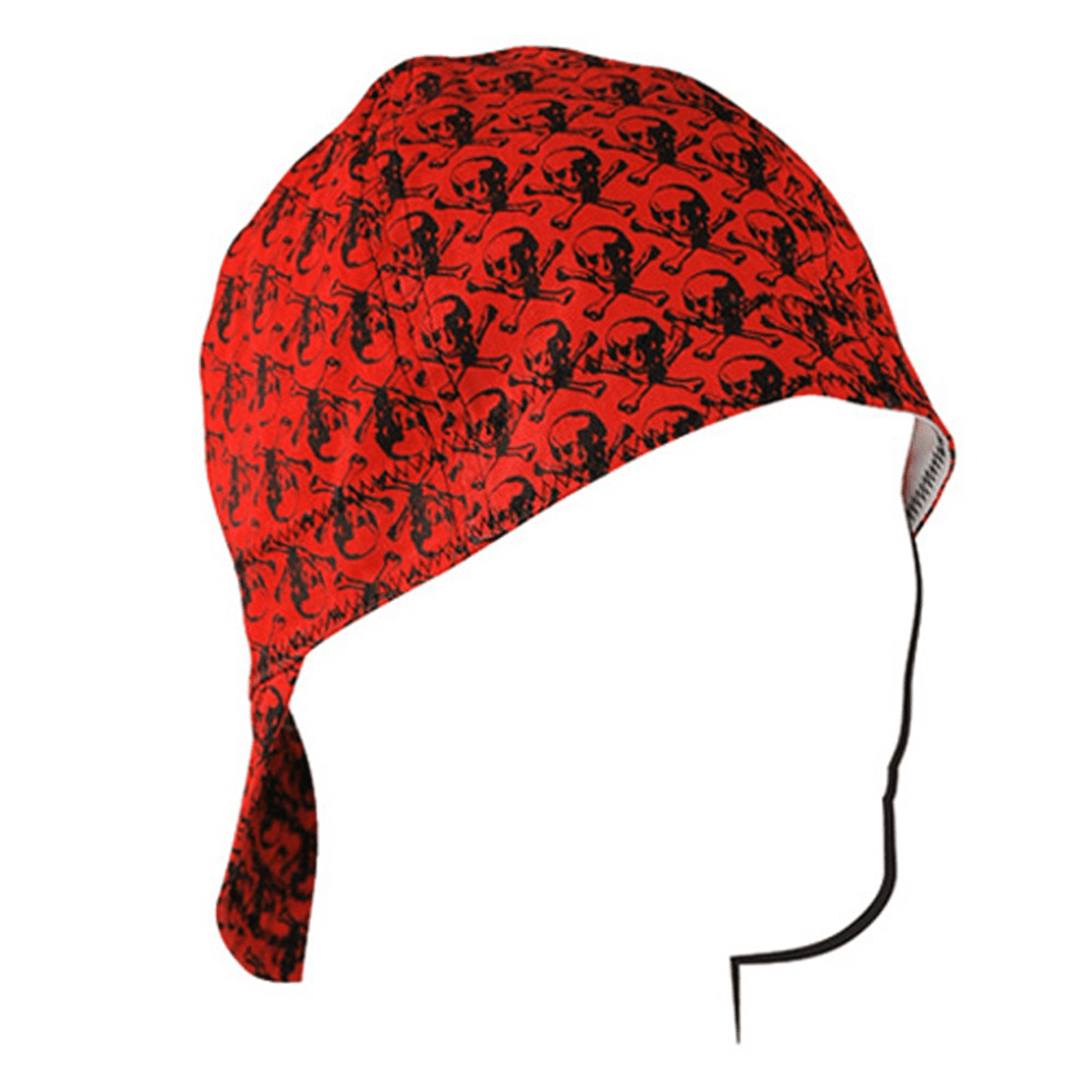 WELDERS CAP, COTTON, SKULL PATTERN 