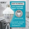 thumbnail image 4 of GT-Lite 40W LED Cob Light Bulb for Garages and Workshops, 5200 Lumens, 5000K Daylight, E26 Base, 4 of 8