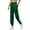 Green, variant on UJNDER Women's Casual Sports Button Up Jogger Pants Loose Fit All Button Design for Comfort and Flexible Wear Navy XL
