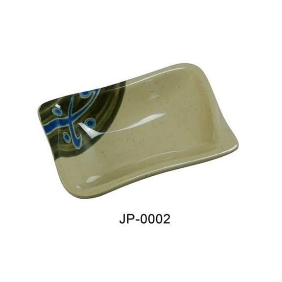 Yanco JP-0002 4.125 in. Japanese Sauce Dish - Melamine, Multi Color - Pack of 72