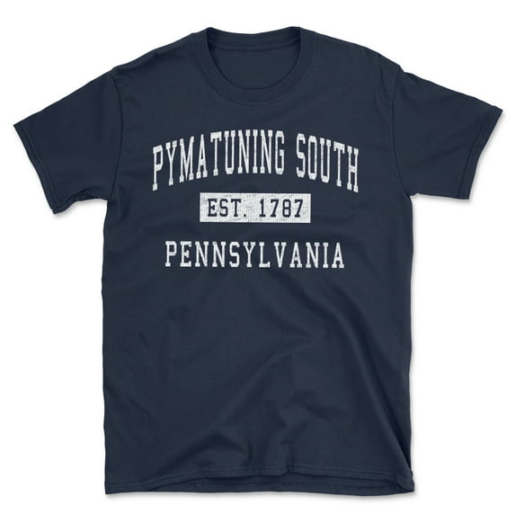 Pymatuning South Pennsylvania Classic Established Men's Cotton T-Shirt