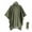 Army Green, variant on Sentmoon Men Rain Jacket with Hood Long Sleeve Rain Coats for Men Solid Color Waterproof Ponchos for Outdoor Activities Green Free Size