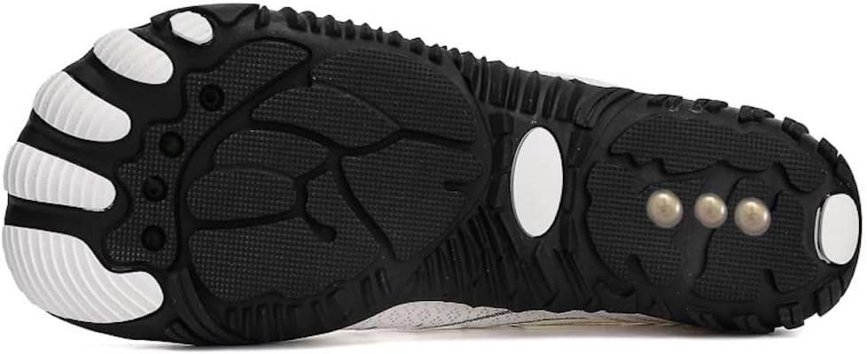 CatFox Grounding Barefoot Shoes with Copper, Waterproof Quick Dry Hiking Shoes for Men Women Non-Slip Arch Support Wide Toe Box