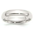 thumbnail image 4 of 925 Sterling Silver 5mm Comfort Fit Band Ring Size 6, 4 of 6