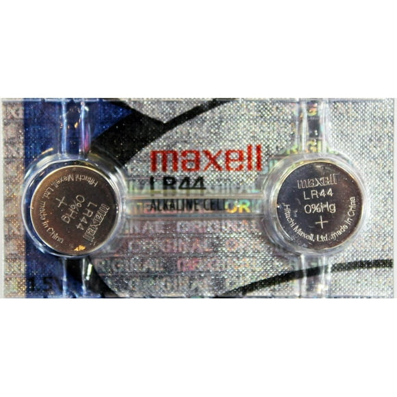 Maxell LR44 - A76 Pile Bouton Alcaline 1.5V (Pack de 2)