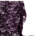 thumbnail image 5 of Zelouf Caen Ribbon Soutache Eyelash Lace  , Sewing, DIY, Crafts Fabric by the Yard, Baroque Plum, 10 Yard, 5 of 6