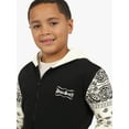 thumbnail image 4 of Dogg Supply Boys Varsity Zip-Up Hoodie, Sizes XS-XXL, 4 of 12