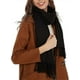 thumbnail image 2 of Bufanda y chal de pashmina de lana para mujeres y hombres, chal de pashmina, manta para bodas, fiestas y niñas, bufandas grandes y suaves., 2 of 5