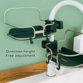 thumbnail image 4 of Hollow Out Stainless Steel Storage Rack Detachable Hanging Faucet Bracket with Water Drainage for Household Supplies, 4 of 8