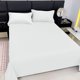 thumbnail image 5 of Solid Color Polyester Bed Sheet Set | 1 Sheet 150x230cm & 2 Pillowcases 74x48cm | Dark Blue Pink Yellow White Purple Red Green | Easy Care Durable Soft | Fade Resistant Washable | 3-Piece Bedding, 5 of 6