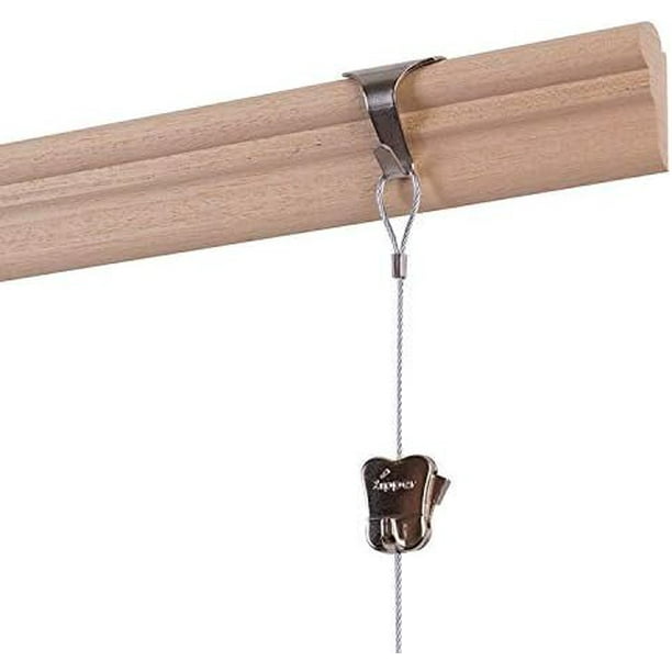 STAS Windsor Traditional Wooden Picture Rail Moulding for Art Hanging