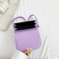 thumbnail image 2 of Bolsa De Hombro Bolso bandolera para mujer, bolso de sillín retro informal, bolso elegante para mujer (púrpura) Ehuebsd Para Estrenar, 2 of 5
