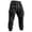 Black #73, variant on Men's Halloween Pants Straight Leg Faux Ripped Color Block Jogger pumpkin Sweatpants skeleton Funny Print Pants Ghost Trousers Elastic Cuff Casual Trousers Ginger M