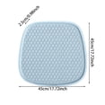thumbnail image 3 of 3D Suspended Ice Silk Cooling Seat Pad, TPE Honeycomb Gel Breathable Ergonomic Back Support Cushion Portable for Car Office Home, 3 of 8