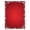 Red, variant on Garvee 5x7ft Christmas Area Rugs Washable Xmas Decoration Carpet, Non Slip Snowflake Winter Holiday Accent Rug for Living Room Bedroom Dining Room, Red